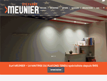 Tablet Screenshot of meunier.fr